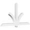 Ekena Millwork Redmond Architectural Grade PVC Gable Bracket, 72"W x 39"H x 4"D x 4"F, 13/12 Pitch GBP072X39X0404RED00 - alternate 1